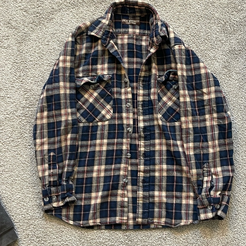 Great Northwest Clothing Co button up men’s large